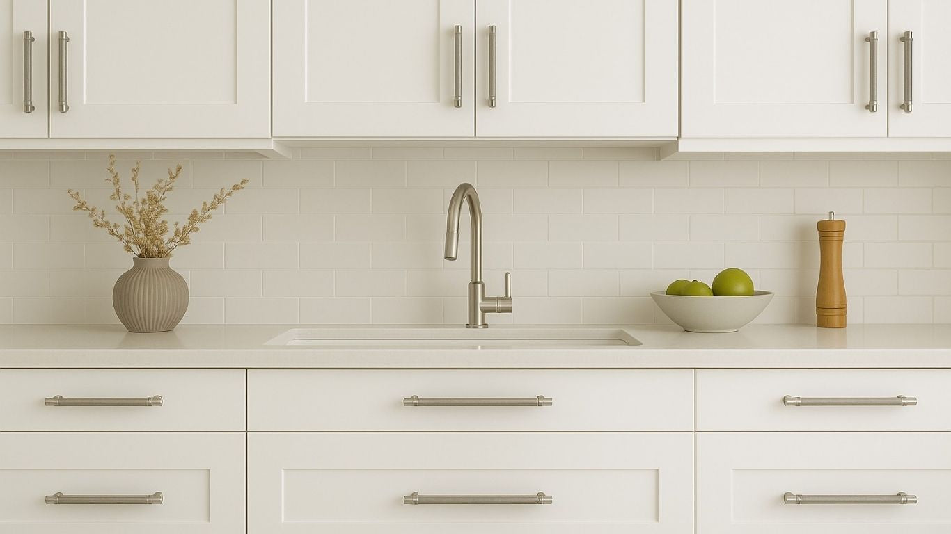 Poignée 3100 | Cannelé | Nickel