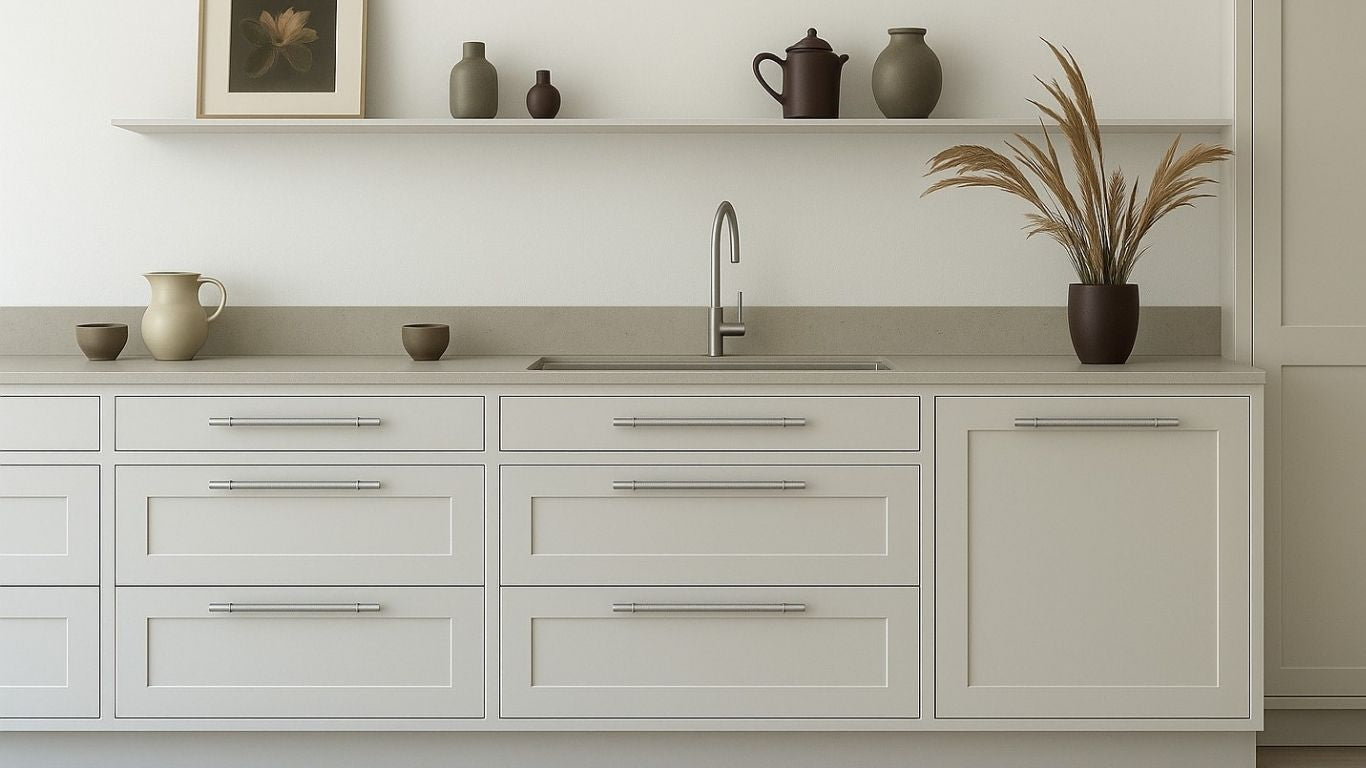 Handtag 3146 | Räfflat | Krom