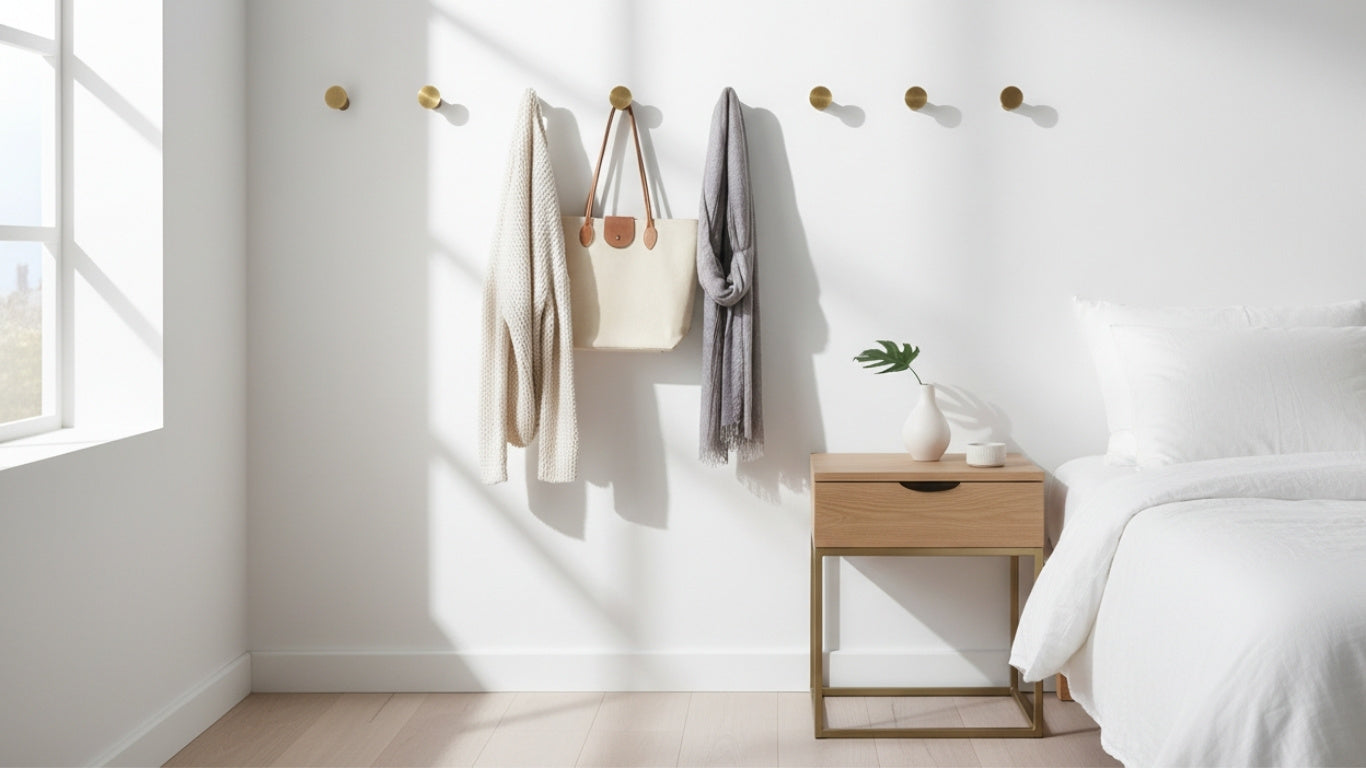 Crochet mural HK058 | Laiton antique