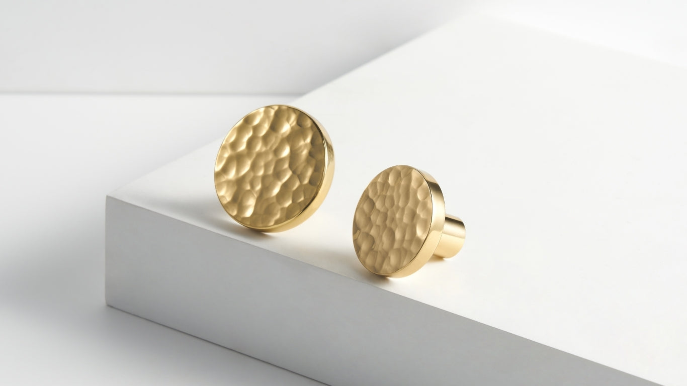 Knopp CH014H | Hamrad | Mässing