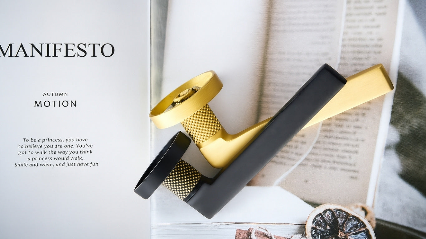 Klamka do drzwi 308A-213 | Mosiądz