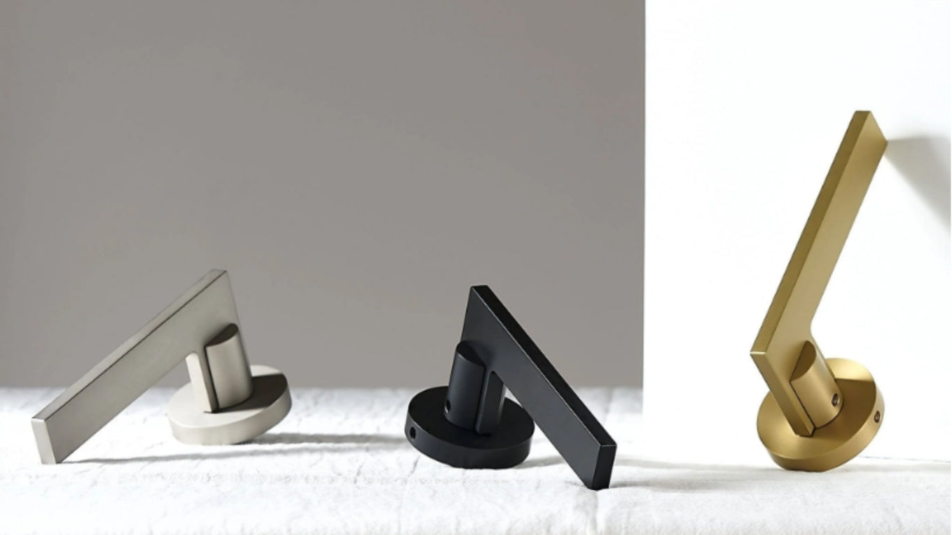 Sisäoven kahvat 308A-249 | Musta