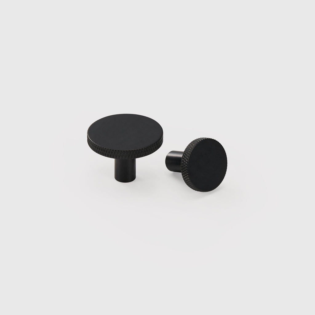 Knopp/krok ch057 i svart finish - första bild