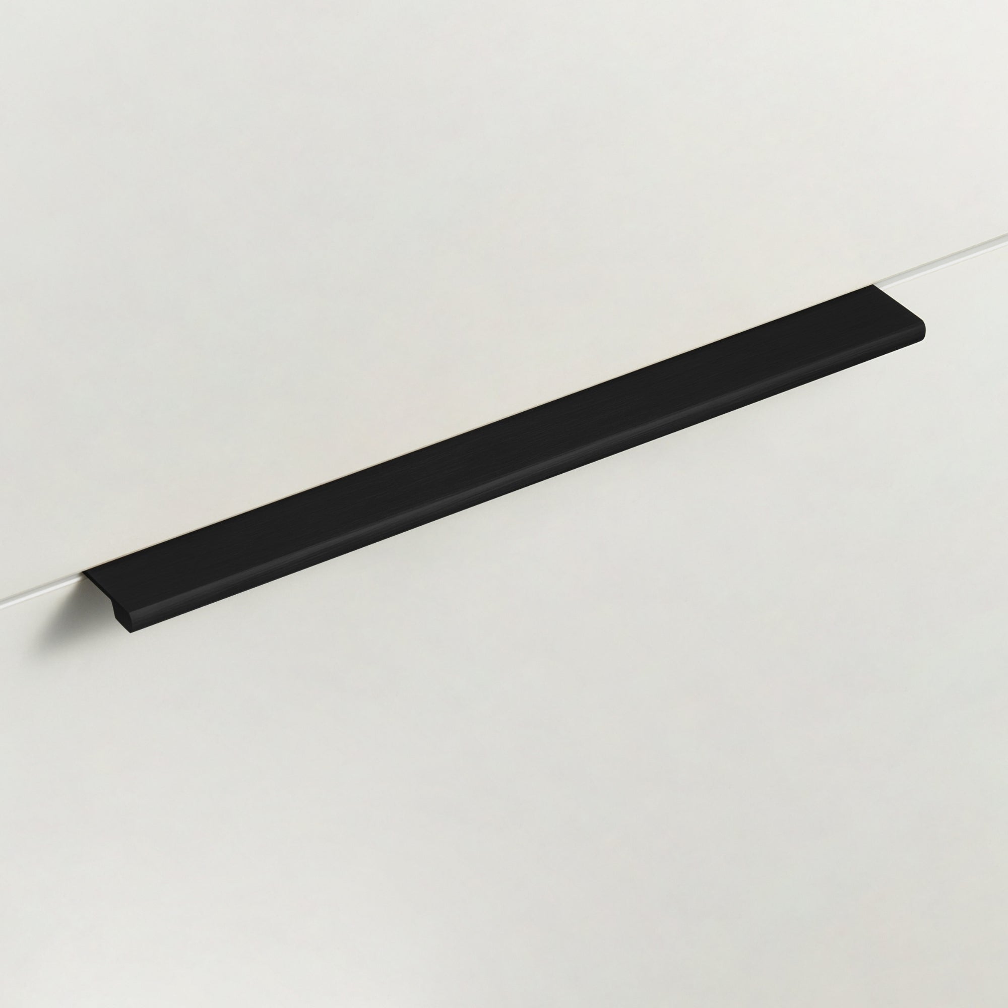 Handtag ch100 i svart finish -  detalj