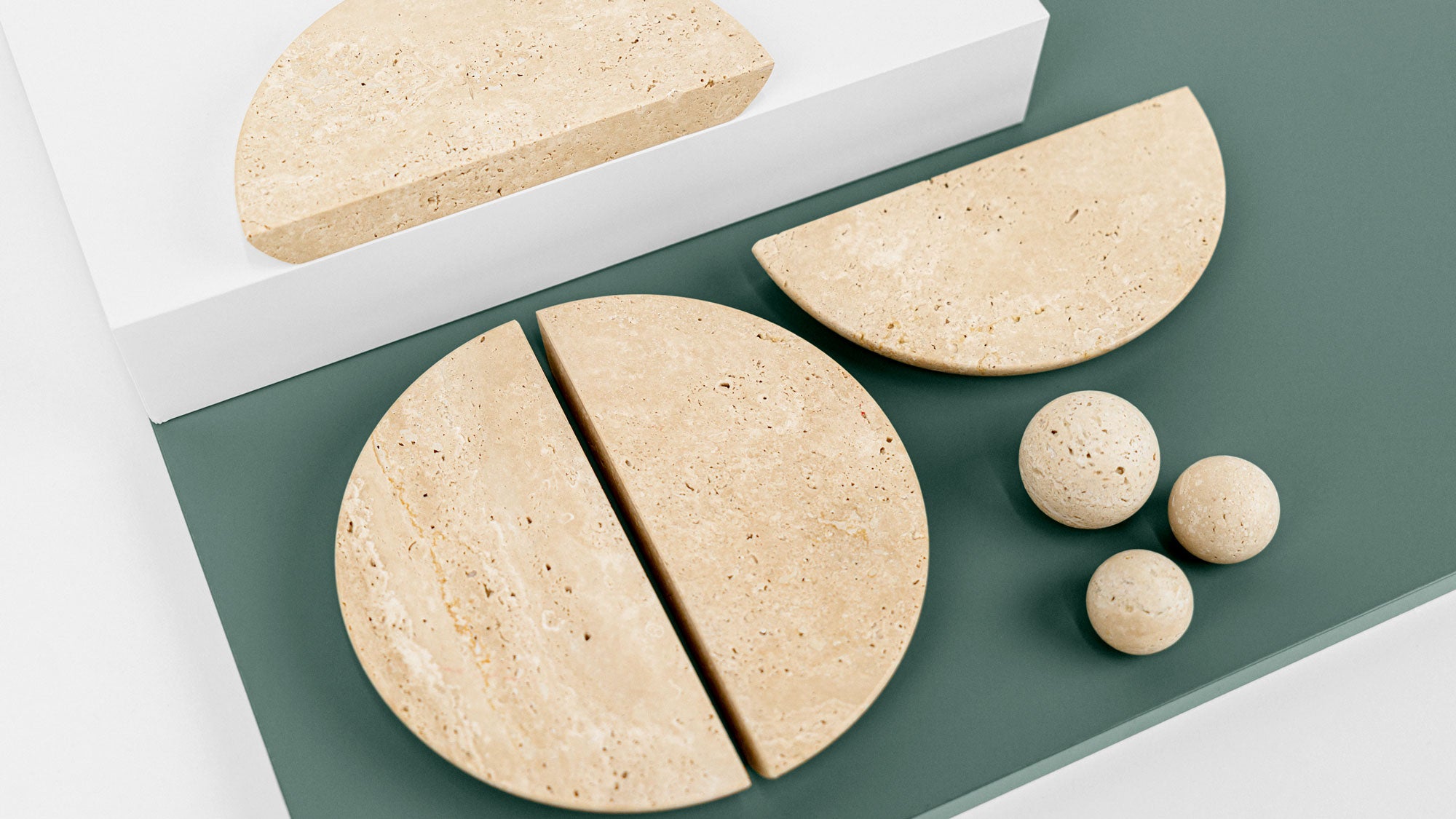 Uchwyt DR102 | Marmur | Travertine (SET)