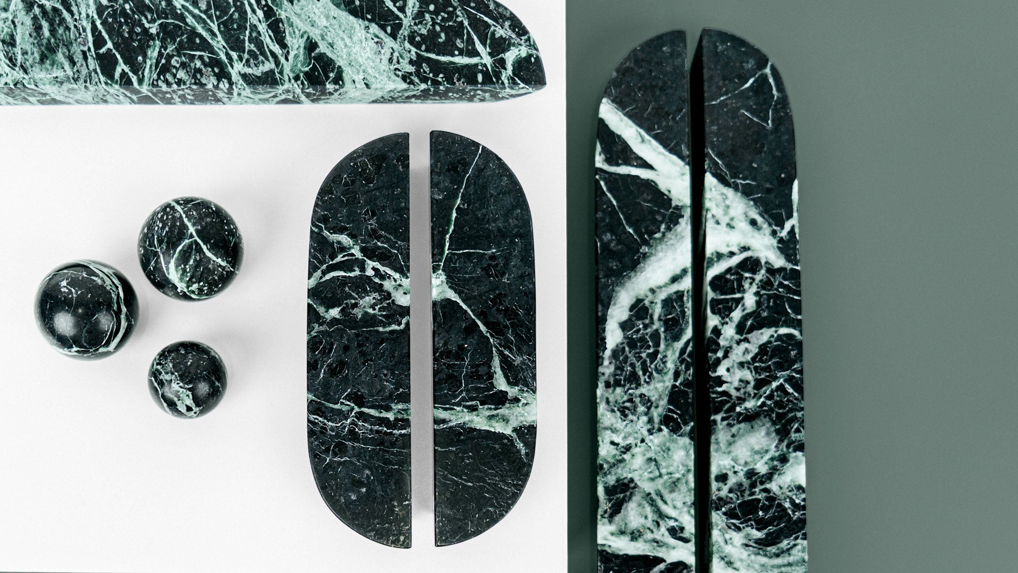 Vedin DR103 | Marmori | Green Flower (SET)