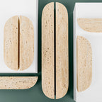 Handle DR103 | Marble | Travertine (SET)