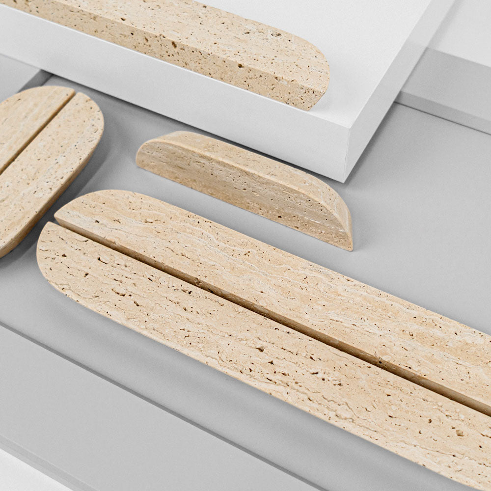 Handle DR103 | Marble | Travertine (SET)