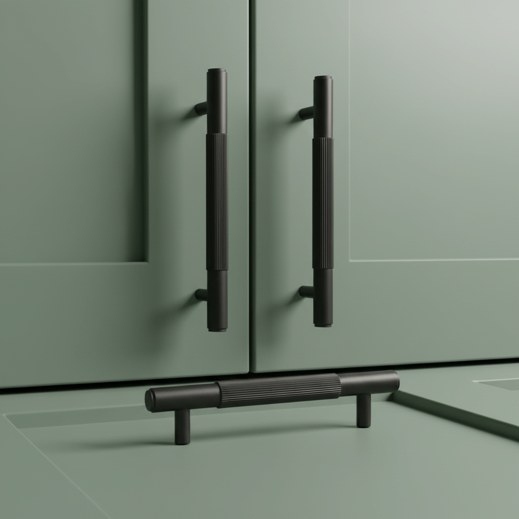 Poignée 3100 | Cannelé | Noir