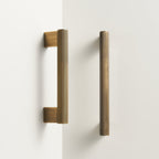 Handle CH052 | Knurled | Antique Brass