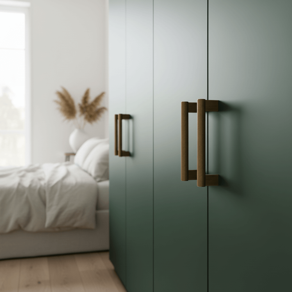 Handle CH052 | Knurled | Antique Brass