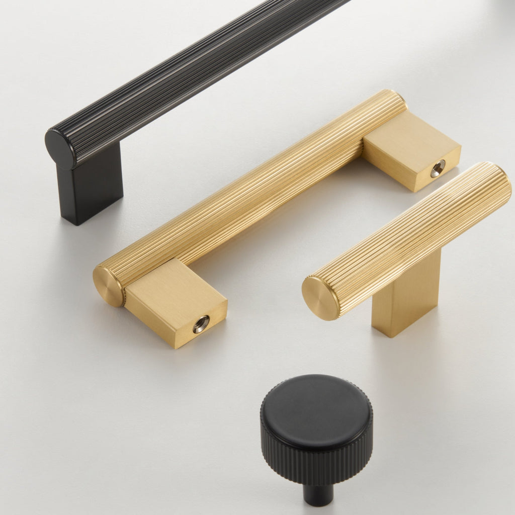 T-bar CH052 | Knurled | Black