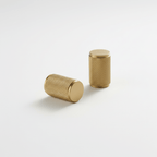 Bouton CH035 | Moleté | Laiton