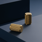 Bouton CH035 | Moleté | Laiton