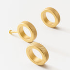 Bouton CH059B | Moleté | Laiton