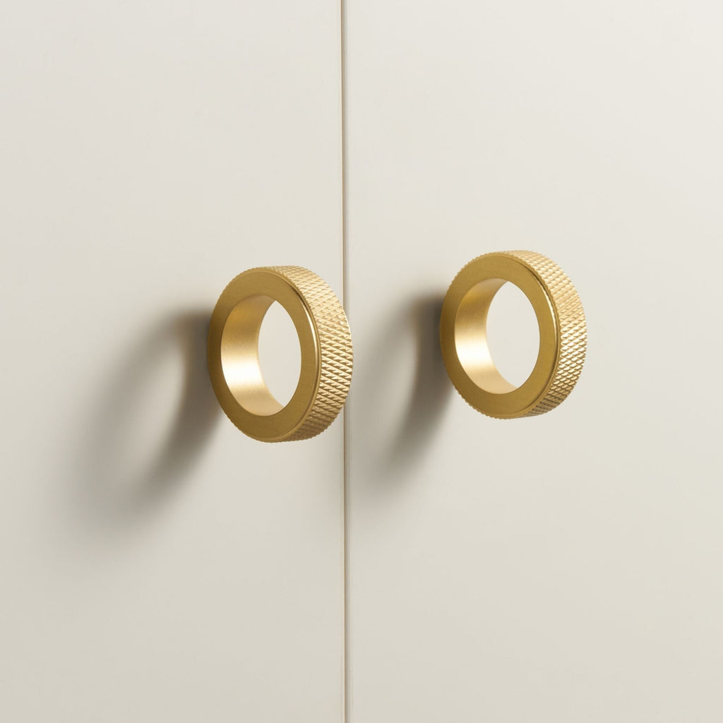 Bouton CH059B | Moleté | Laiton