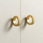 Bouton CH059B | Moleté | Laiton