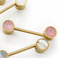 Chiusura per Mobili 3091 | Ottone + Peachy Pink