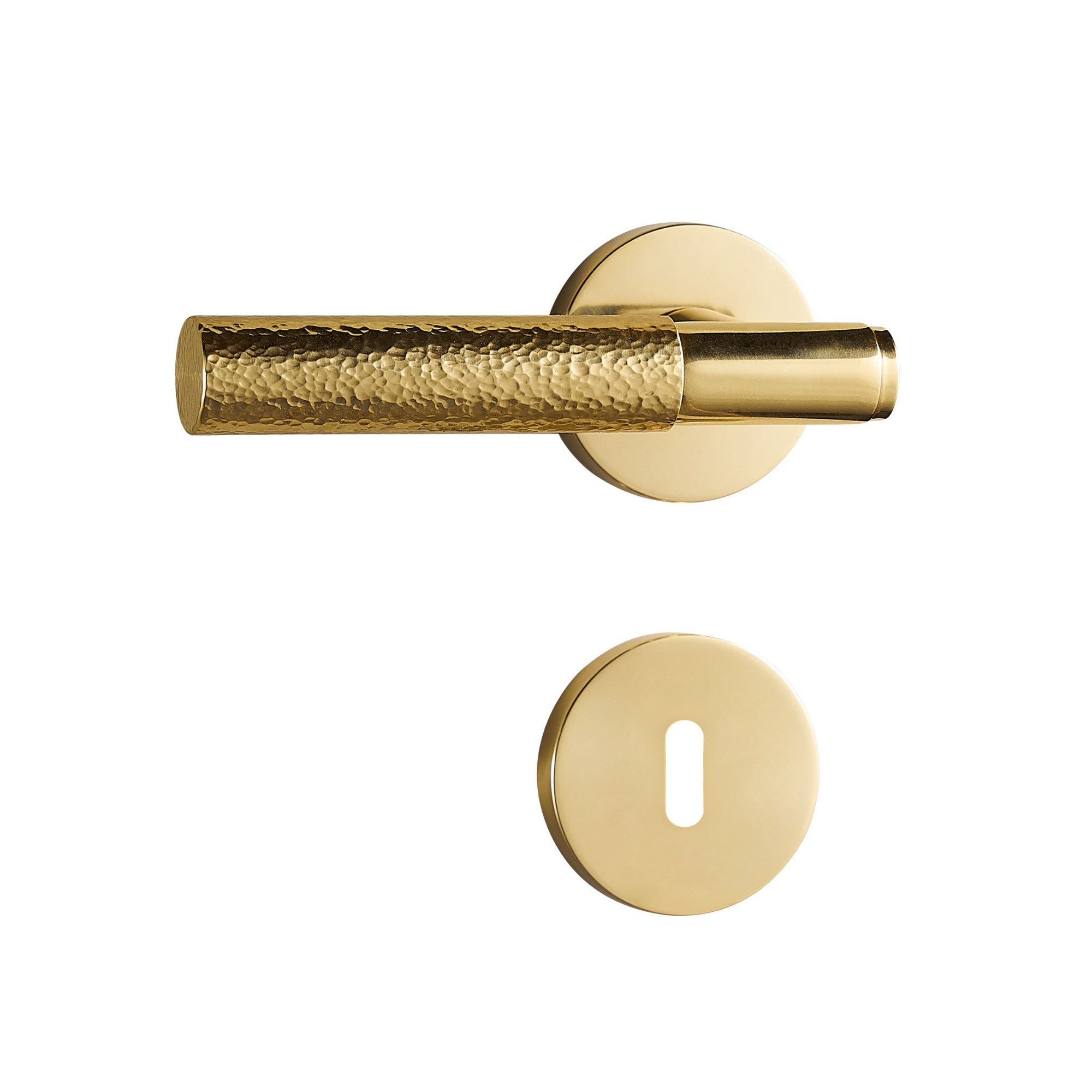 Maniglia per Porta 308A-191H | Martellata | Ottone