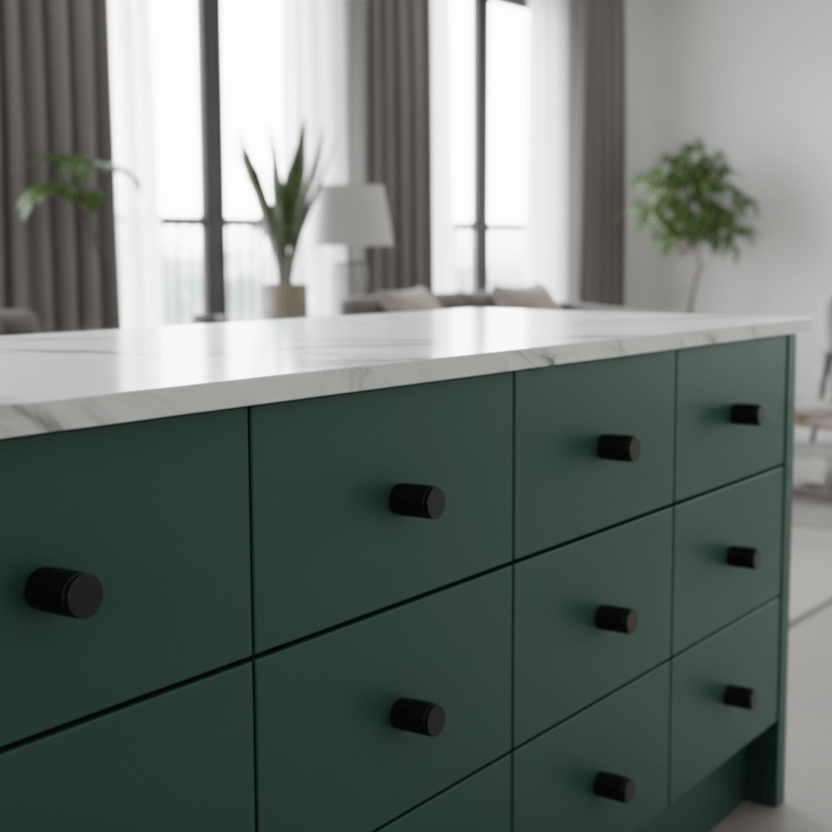 Knopp 3117 | Diamant | Svart
