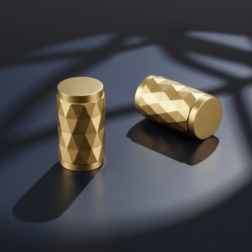Knob 3117 | Diamond | Brass