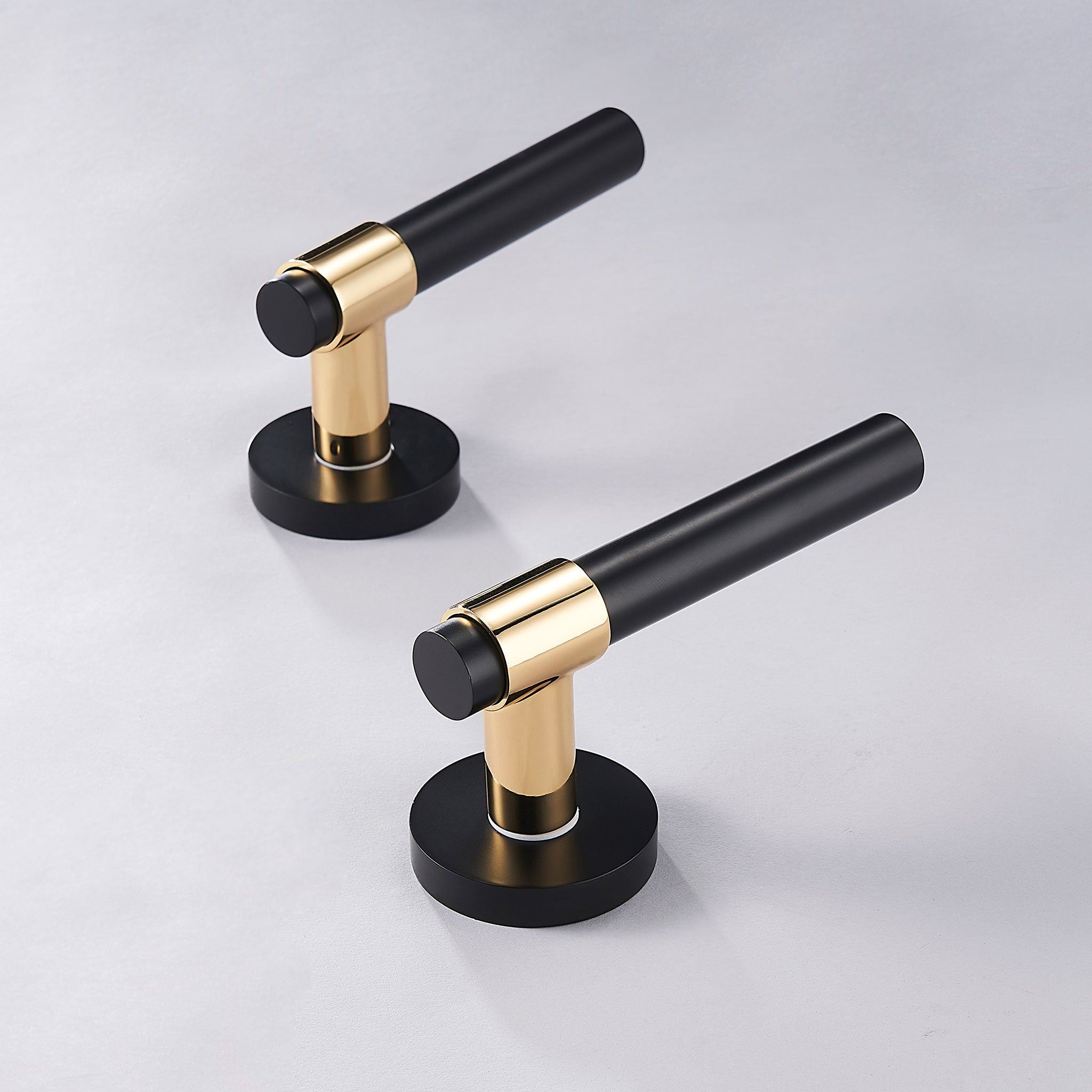 matt svart + pvd guld