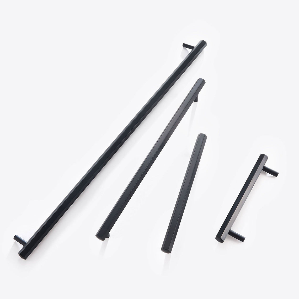 Handtag 3106 | Hexagon | Svart - Dooroom