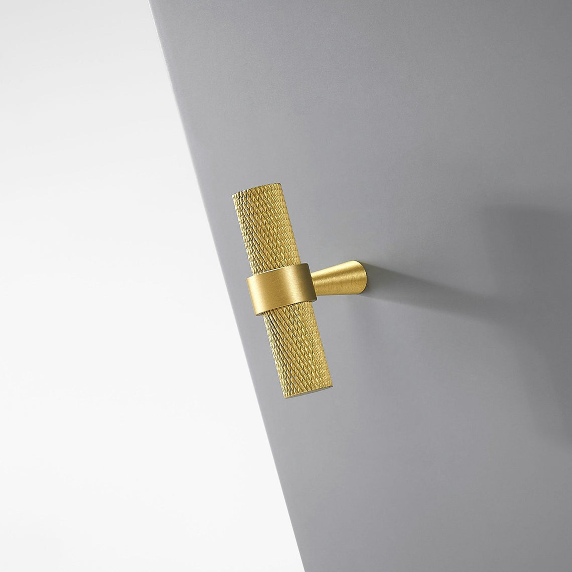 T-bar 3096K | Lättrad | Mässing - Dooroom